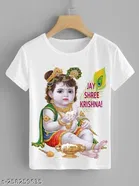 Round Neck Printed T-Shirt for Boys 