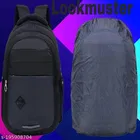 Nylon Backpack for Men & Women, Black