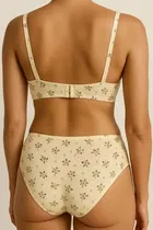 Cotton Floral Full Coverage Lightly Padded Wire Free Bra & Panty Set for Girls, Pack of 2 
