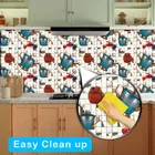 Vinyl Wallpaper for Kitchen Wall 