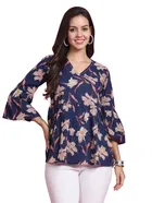 Cotton Printed Top for Women 