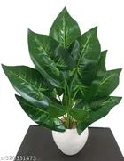 Plastic Artificial Flower With Pot,Multicolour
