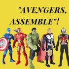 Avengers Super Heroes Action Figure Set, 5 Pieces 