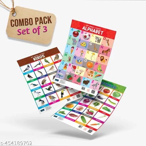 Chart for Kids, Pack of 3