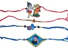 Synthetic Rakhi for Raksha Bandhan 