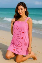 Safina Quick dry Bathrobe Assorted Pack of 1