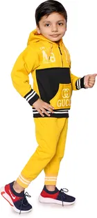 Polyester Woven Design Clothing Set for Kids 