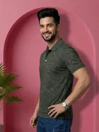 Printed Polo T-shirt for Men 
