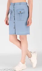 Denim Skirts for Girls 