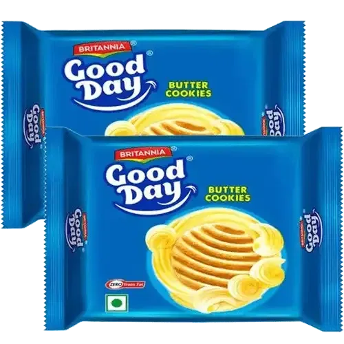 ब्रिटानिया गुड डे बटर कूकीज 150 g (सेट ऑफ़ 2)