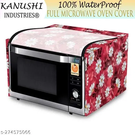 KANUSHI Industries® 100% Waterproof Full Microwave / Oven Cover 28-29 Liter (FULL-MICRO-NW-NEW-13-28LTR)