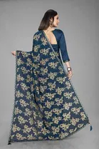 Trendy Heavy Georgette Saree with Blouse Piece For Women 