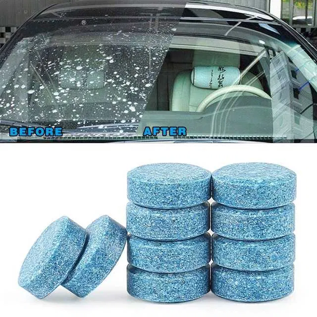 Car Wiper Detergent Effervescent Tablets (Pack of 10) (KK-02)