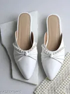 Embellished Pointed Toe Mules for Women 