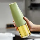 Plastic Oil Dispenser Bottle (Olive, 1500 ml)