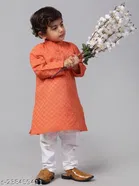 Cotton Kurta with Pyjamas for Boys 