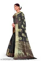 Organza Zari Woven Saree for Women 