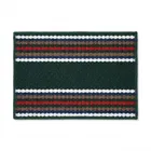Status Stripe Dot Anti Skid Mat 38x58cm Green