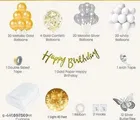 84 Pcs Balloons Decoration Kit, Multicolour, Set of 1