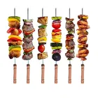 Wooden Handle Barbecue Skewers 