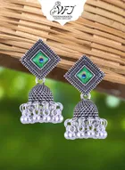 Oxidised Alloy Earrings for Women 