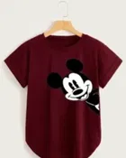 Half Sleeves Printed T-Shirt for Women 