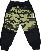 Woolen Printed Winter Trackpants for Boys (Green, 12-18 Months)