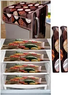 Knit 7 Pcs Fridge Cover Set 