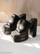Block Heel Sandals for Women 