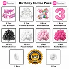 Rainbow Theme 3rd Happy Birthday Decoration,Multicolour,Set Of 1