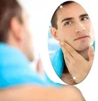 Mirror Sticker Oval Shape for home 20x30cm 1pc