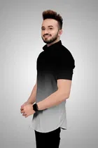 Men's Color Block Short Sleeves Shirt 