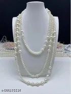 White Pearl Necklace for women
