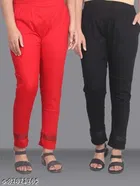 Cotton Lycra Trouser for Women 