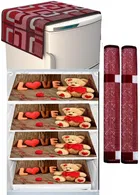 Knit 7 Pcs Fridge Cover Set 