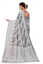 Cotton Zari Woven Saree for Women 