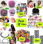Everyday Fabric Hair Pins for Women, Pack of 194 