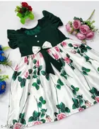 Satin Frock for Girls 