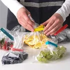 Plastic Food Bags Airtight Vaccum Sealer Clips 