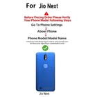 JIOPHONE NEXT Mobile Back Cover 