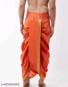 Polycotton Dhotis for Men, Pack of 2 