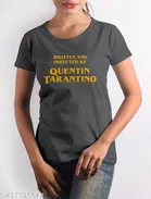 Cotton Round Neck Printed T-Shirt for Women 