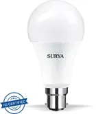SURYA 10 W Basic Round B22 LED Bulb  (White)