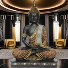 Sitting Budha Polyresin Idols 18.5Lx8Wx25 Cm