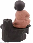 Lord Buddha Water Fountain with 10 Smoke Backflow 