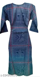 Cotton Embroidered Kurti for Women 