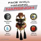 Metal Narsingh Kirtimukha Wall Hanging Mask