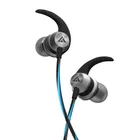 Wired in-ear Earphones with 10mm Extra Bass Driver and HD Sound with Mic (Blue)