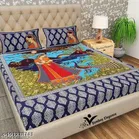 Cotton Queen Bedsheet with 2 Pillow Cover 