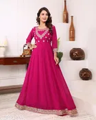 Embroidered Gown for Women 